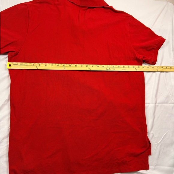 Polo by Ralph Lauren Men's Vibrant Red Polo Shirt - Picture 4 of 14